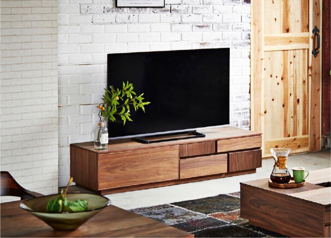 アトリⅡ テレビボード 幅150cm 国産 ウォールナット