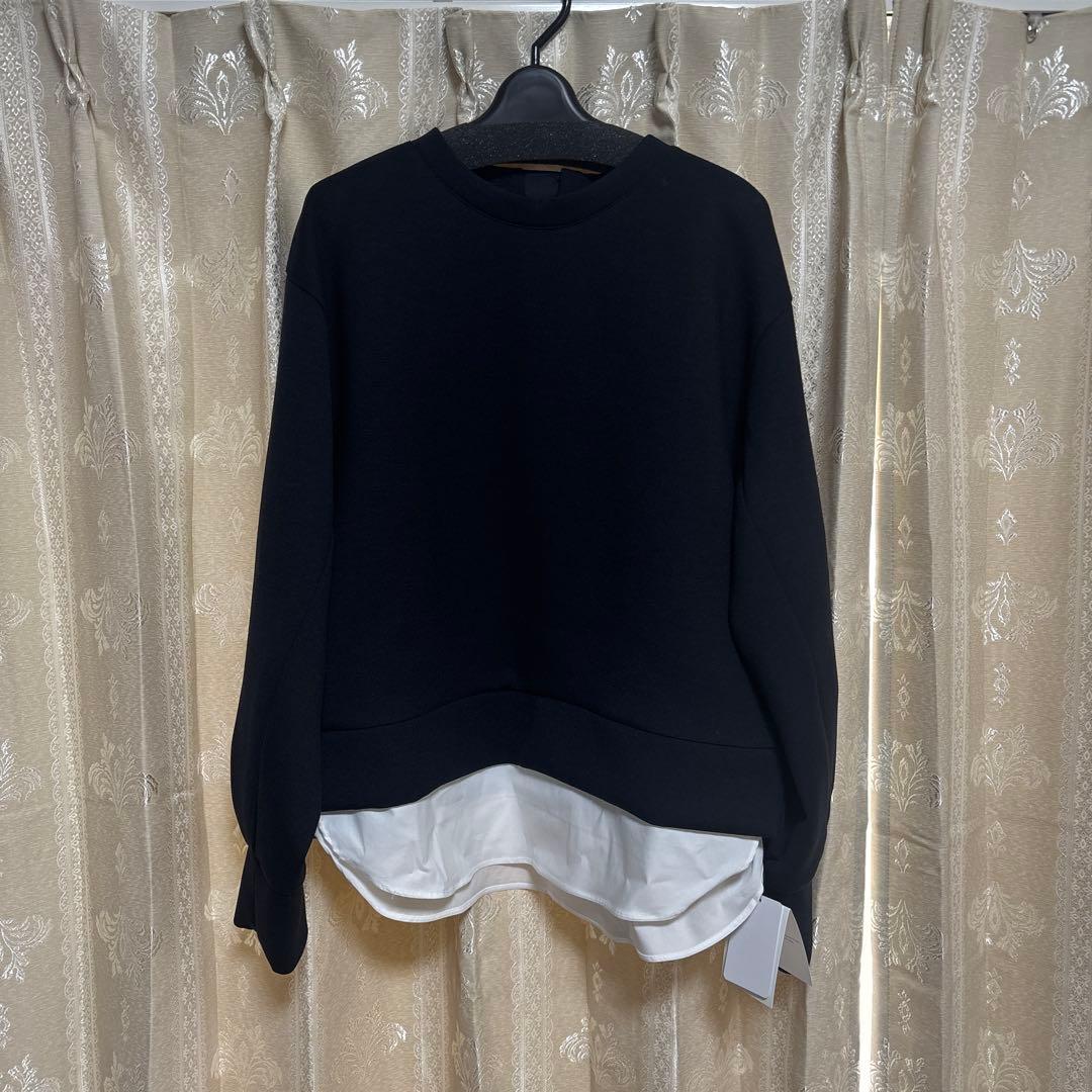 大人のリボンプルオーバー