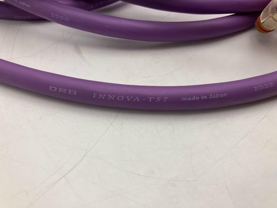 【美品】ORB INNOVA　TS7 BBS3　スピーカーケーブル