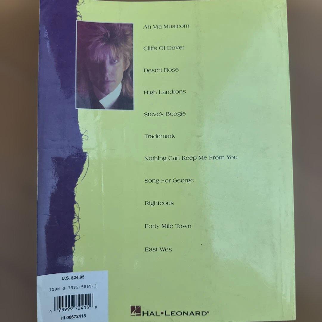 Eric Johnson エリックジョンソン Ah Via Musicom