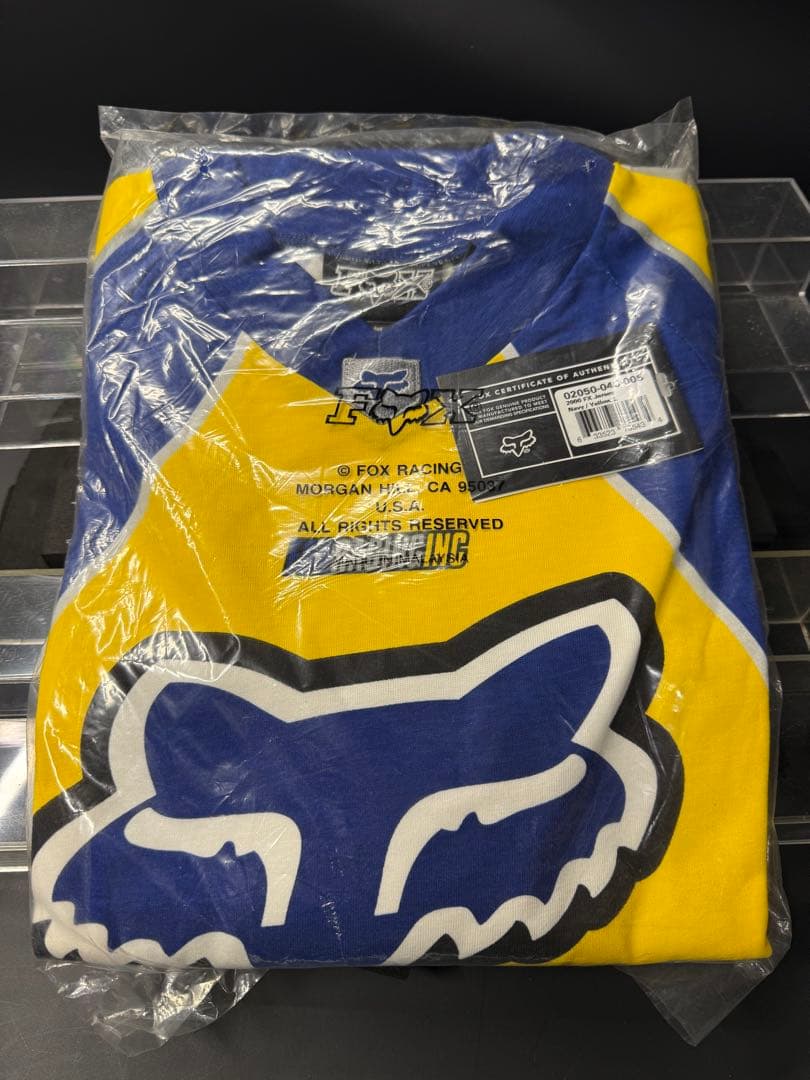 ビンテージ　Fox Racing Lサイズ シャツ