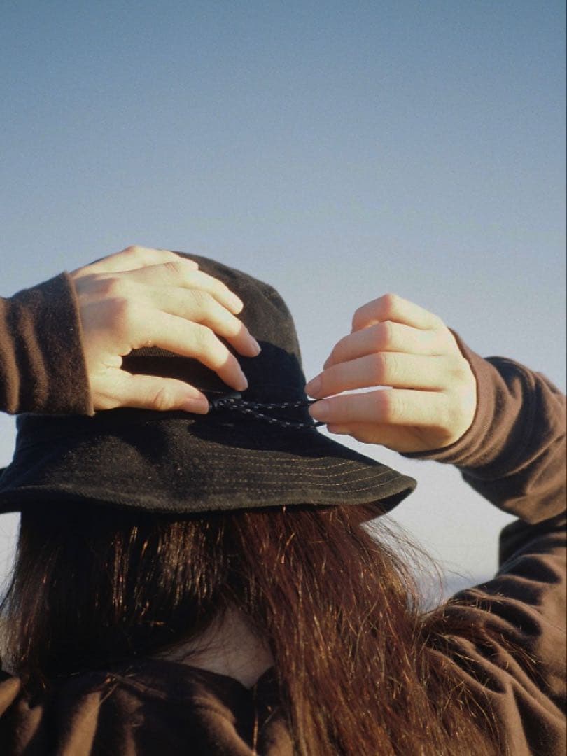 柴田ひかり Haim Canvas Hat（BLACK）