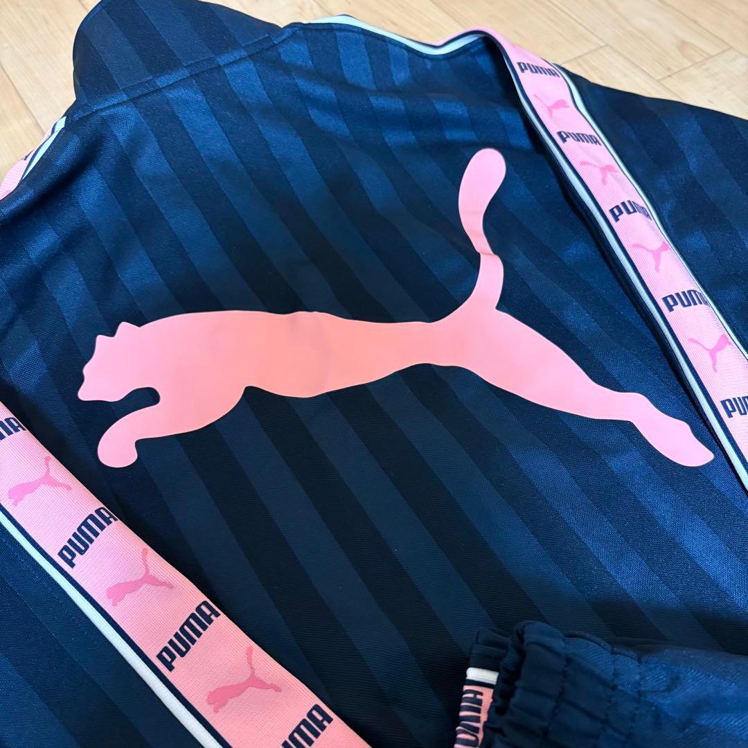 美品 PUMA ジャージ 上下セット プージャ 平成 y2k ピンク 廃盤