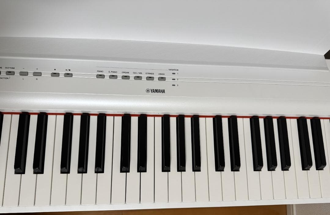 YAMAHA P-125WH 電子ピアノ 88鍵