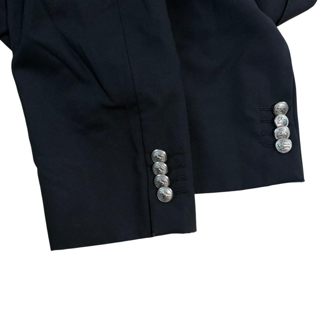 希少　バーバリーブラックレーベル テーラードジャケット ノバチェック 黒　LL