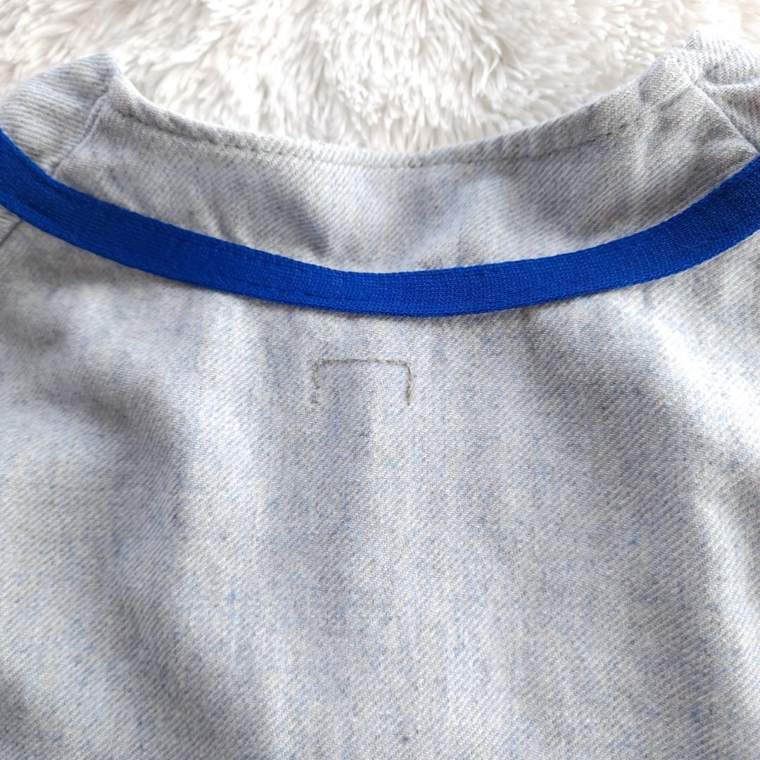 60s used L相当/MLB シカゴカブス CUBS ベースボールシャツ