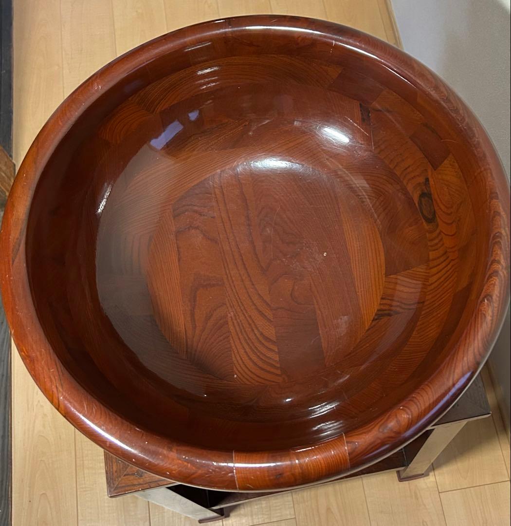 そば用　こね鉢とスタンドセット