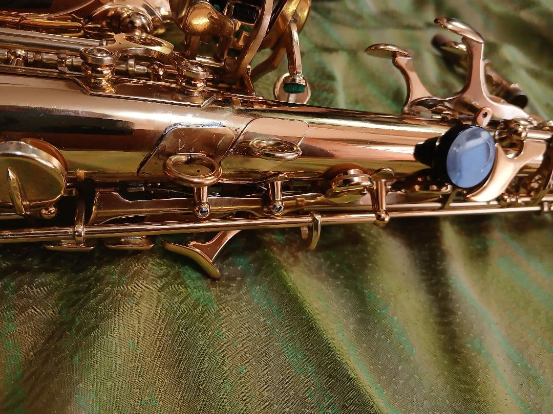 ソプラノサックス　ノーブランド良品　演奏確認済み！カーブドソプラノ