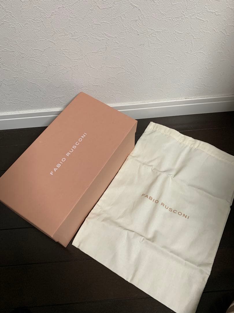 新品未使用⭐︎ファビオルスコーニ　ソフトレザー　フラットパンプス