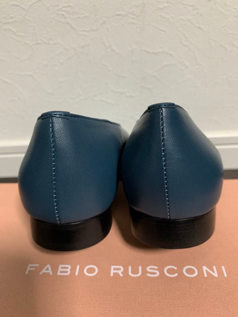 新品未使用⭐︎ファビオルスコーニ　ソフトレザー　フラットパンプス