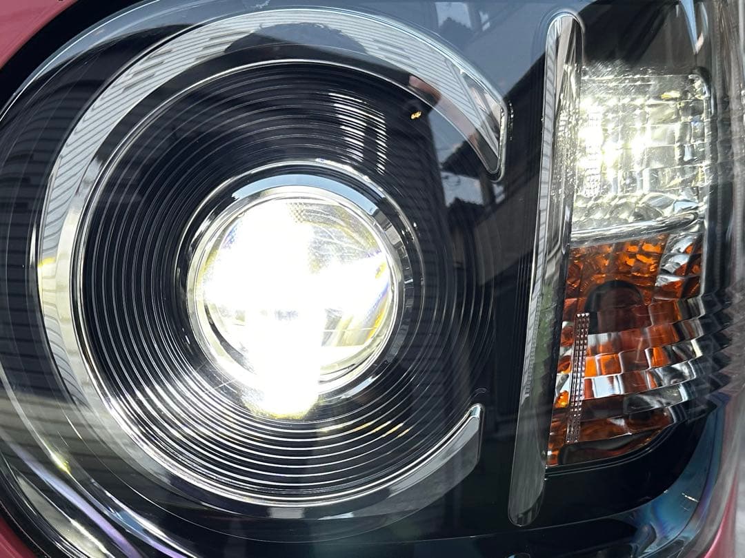 【破損無し！ LED点灯OK】 ダイハツ ミラトコット LED ヘッドライト 左