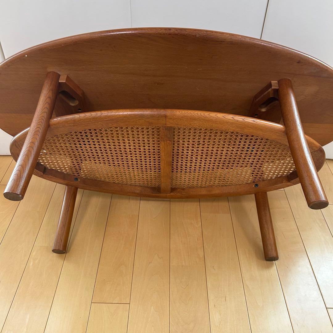 カリモク　 センターテーブル 　ローテーブル 　karimoku　楕円