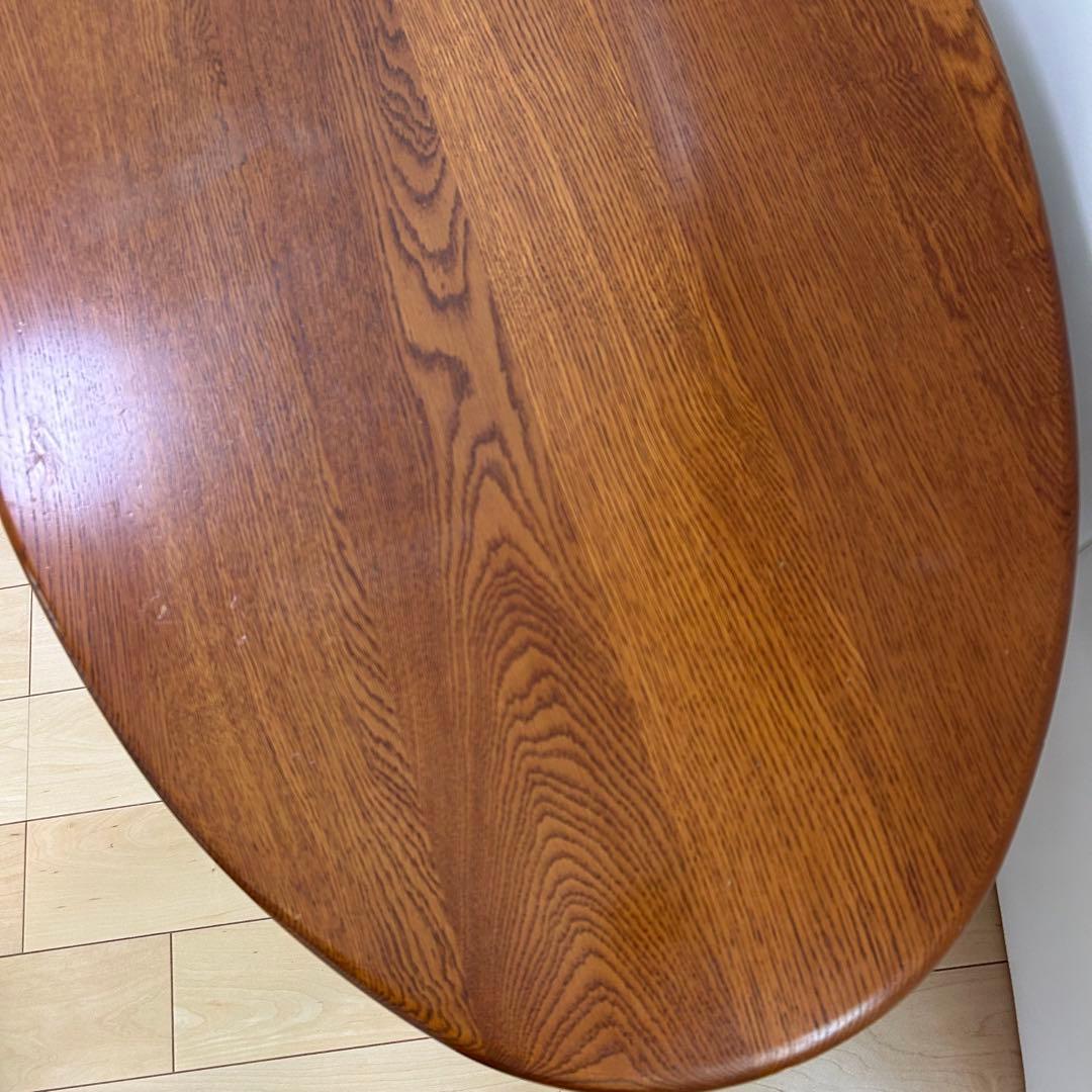 カリモク　 センターテーブル 　ローテーブル 　karimoku　楕円