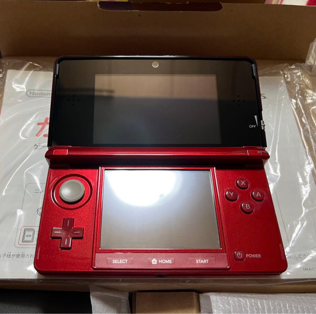 【美品】ニンテンドー3DS フレアレッド