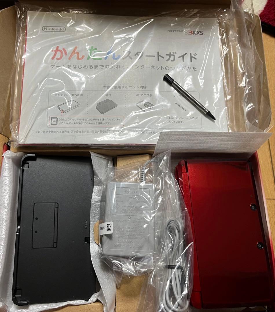 【美品】ニンテンドー3DS フレアレッド