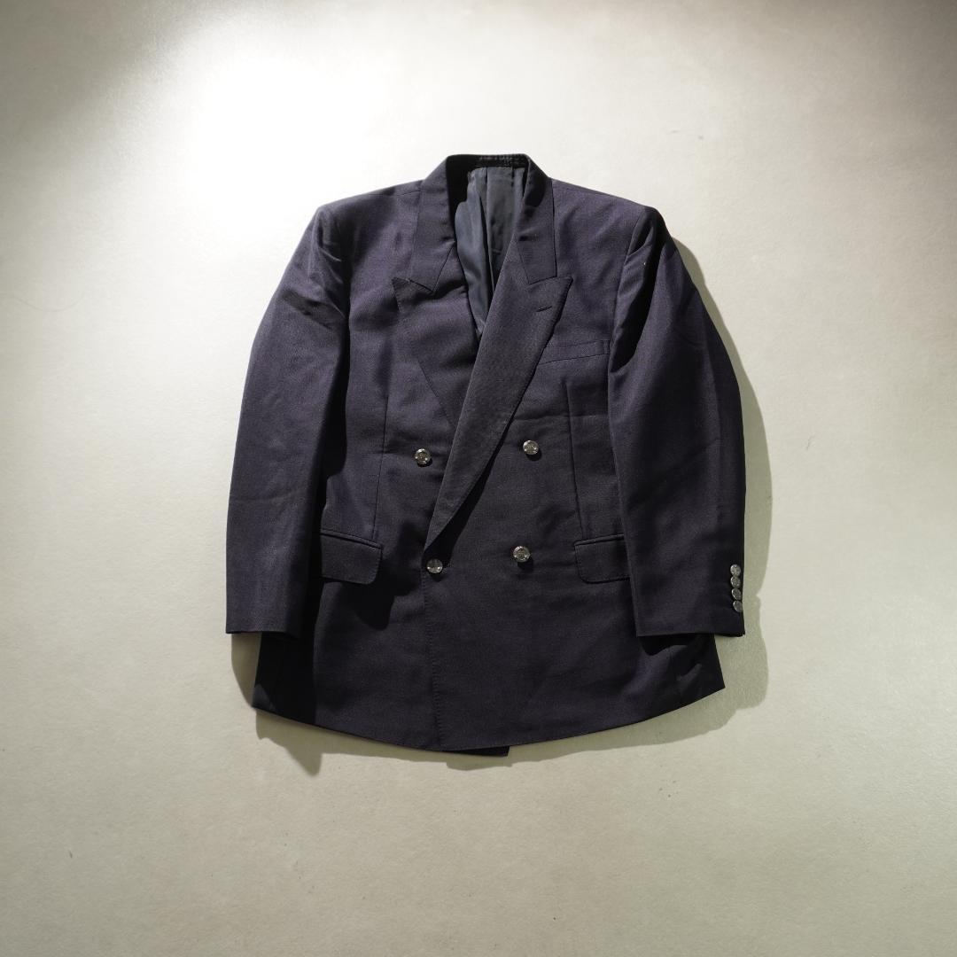 Christian Dior ダブルセットアップスーツ ネイビー/OW217