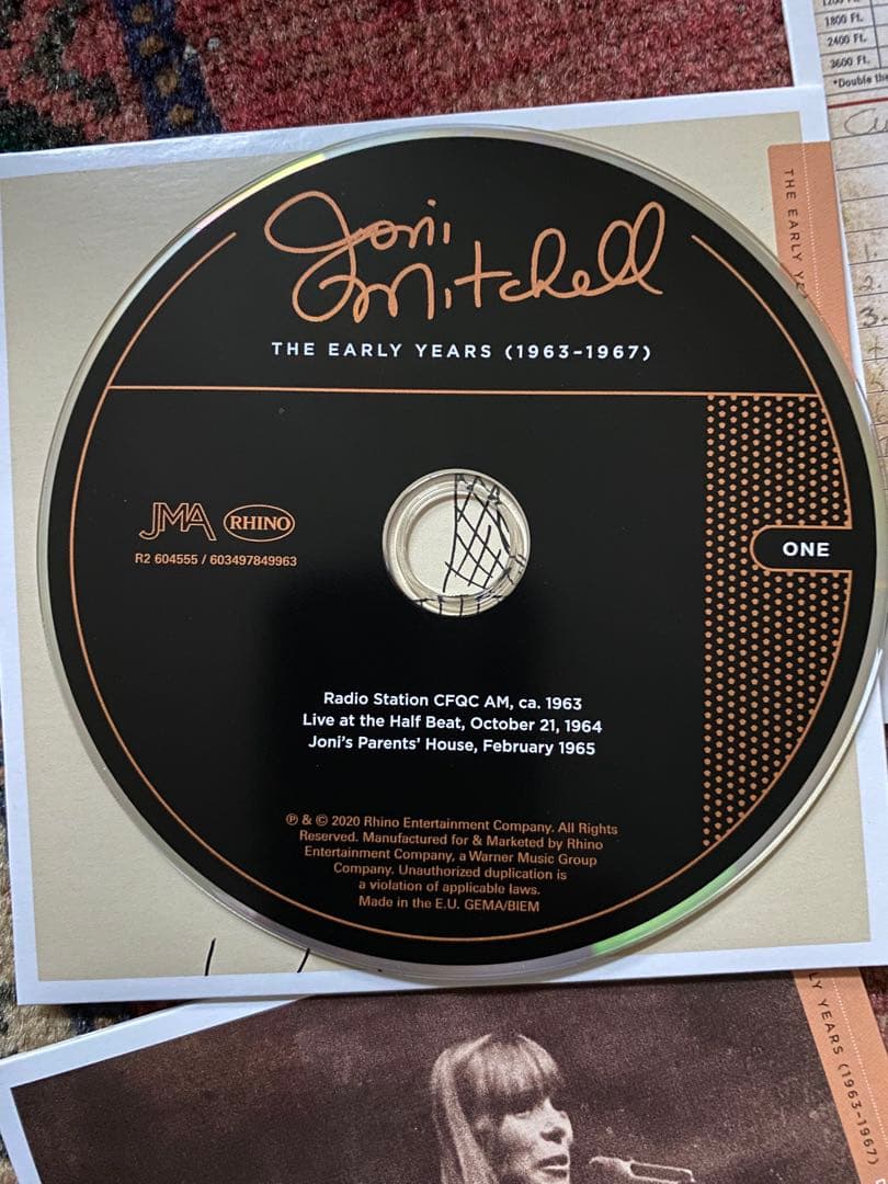 超美品JONI MITCHELL ARCHIVES - VOLUME 1 5CD