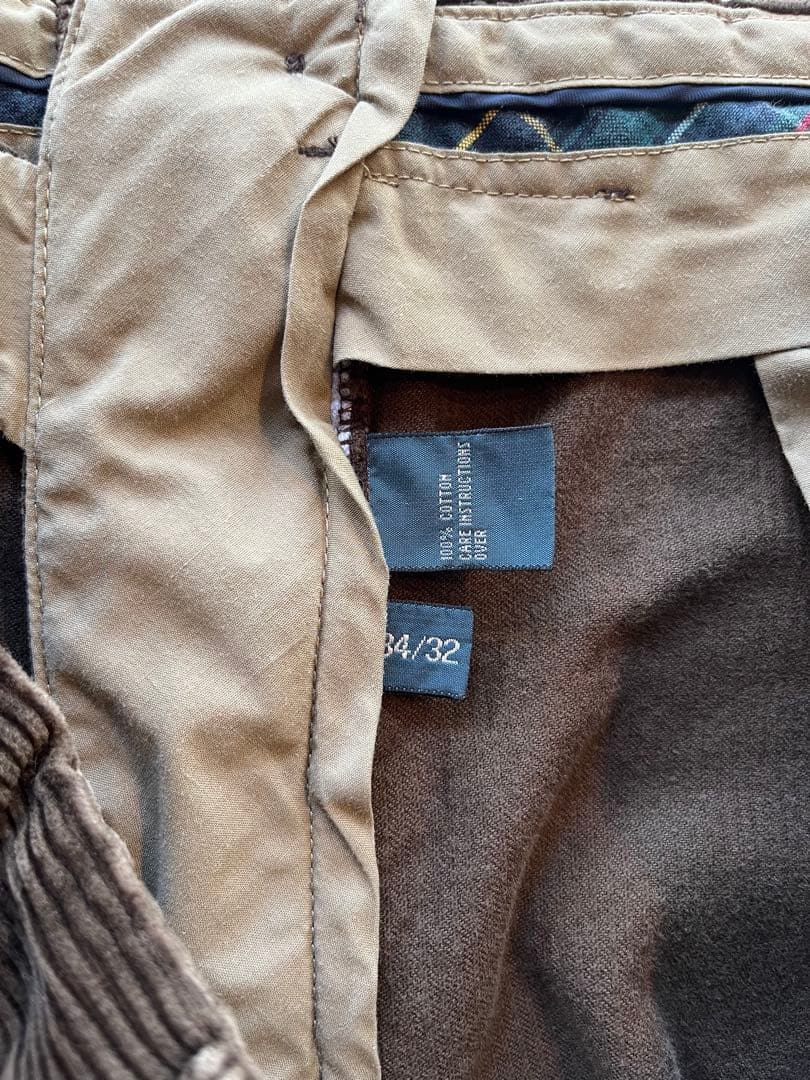 【古着の王道】ラルフローレン ポロコーズ コーデュロイパンツ ブラウン