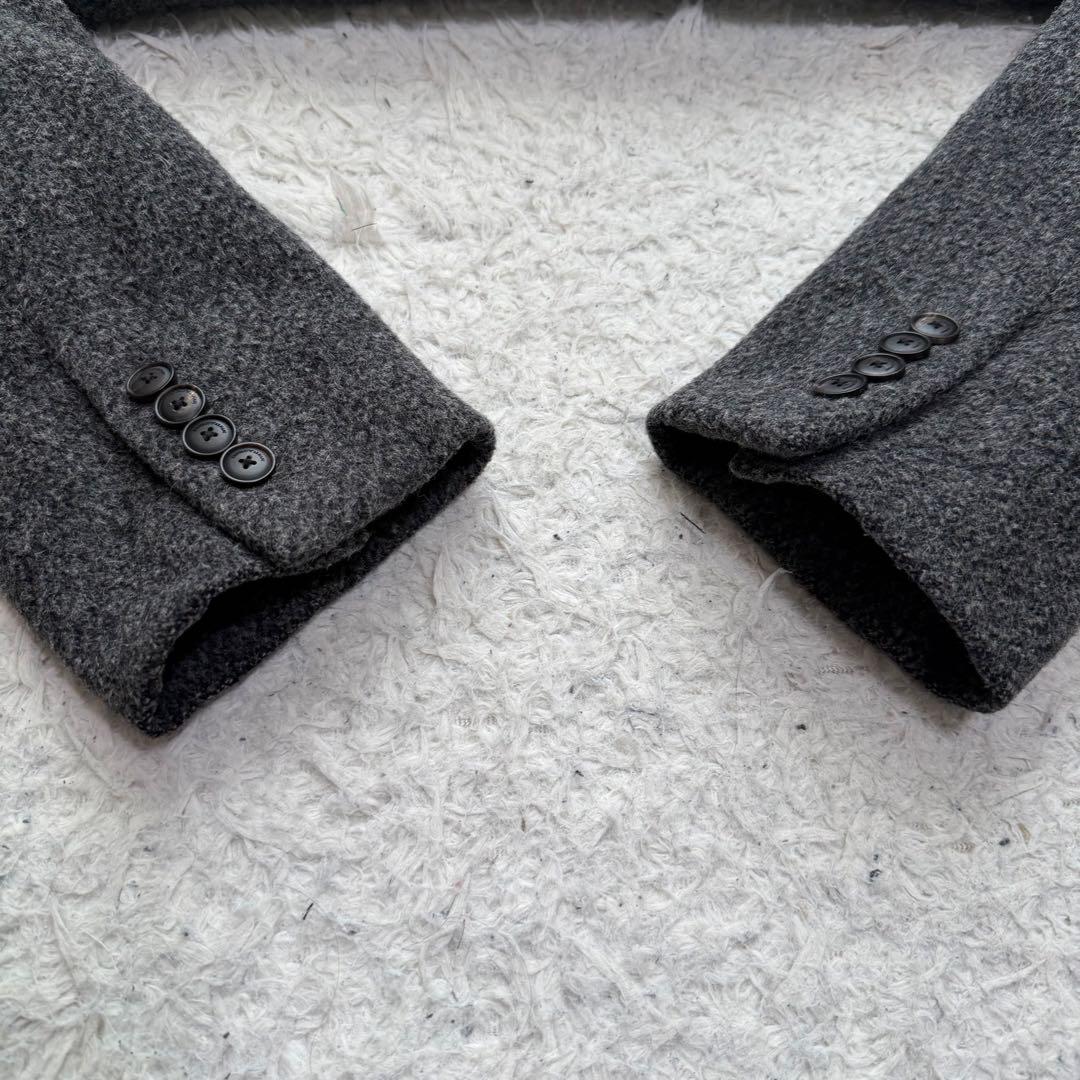 近年極美品XLサイズ相当　エンポリオアルマーニ　チェスターコート　アルパカ