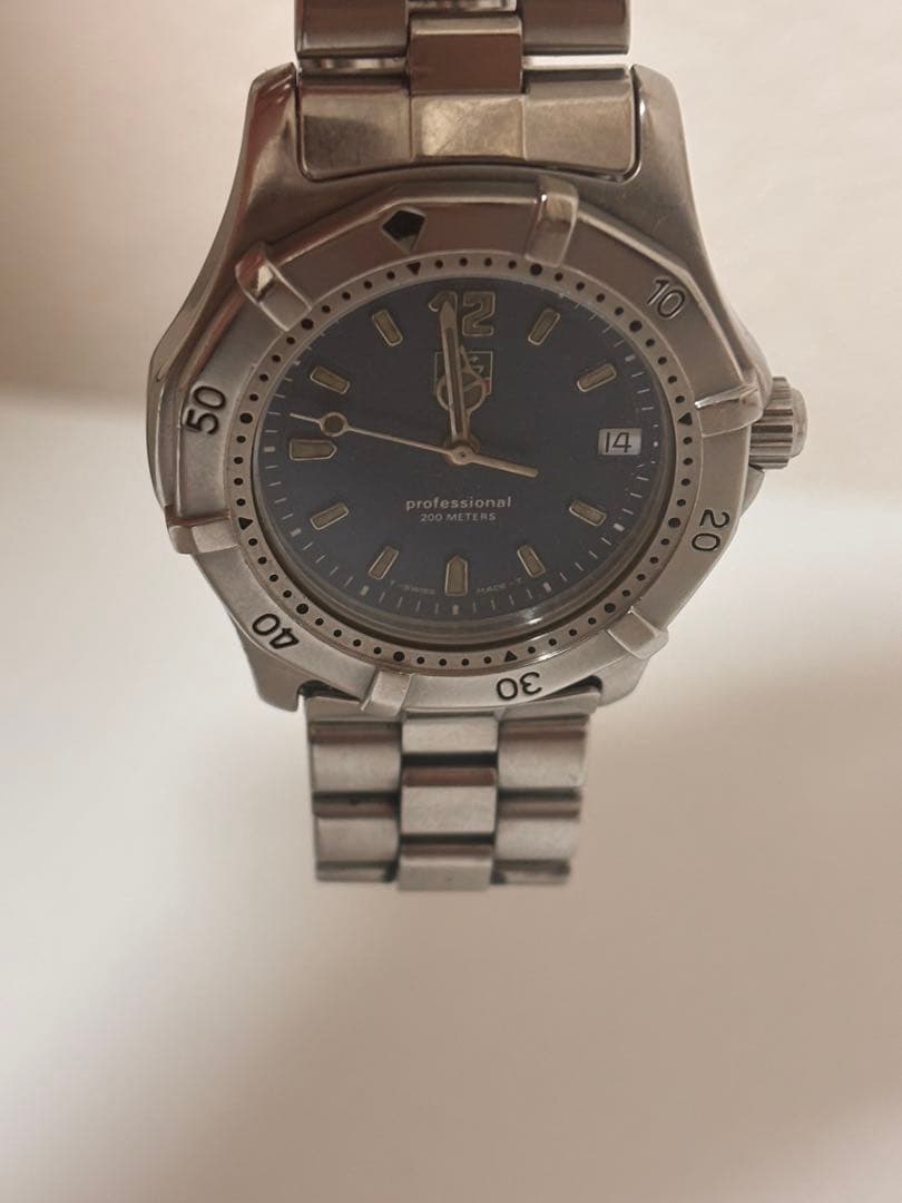 ジャンク TAG HEUERタグホイヤー プロフェッショナルWK1213クォーツ