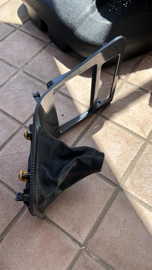 送料込　ニッサン シルビア S13 180SX カーボン風塗装 センター パネル