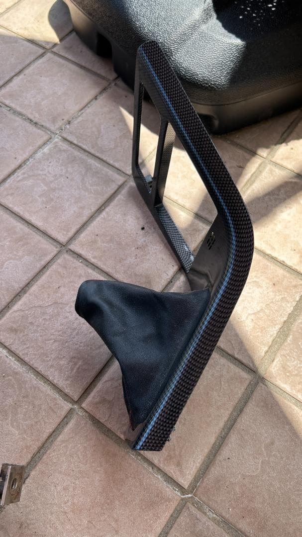 送料込　ニッサン シルビア S13 180SX カーボン風塗装 センター パネル