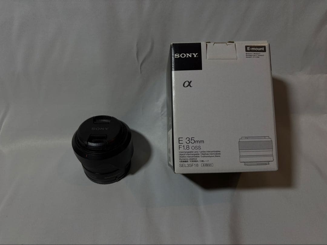 レンズ(単焦点) Sony E 35mm F1.8 OSS SEL35F18