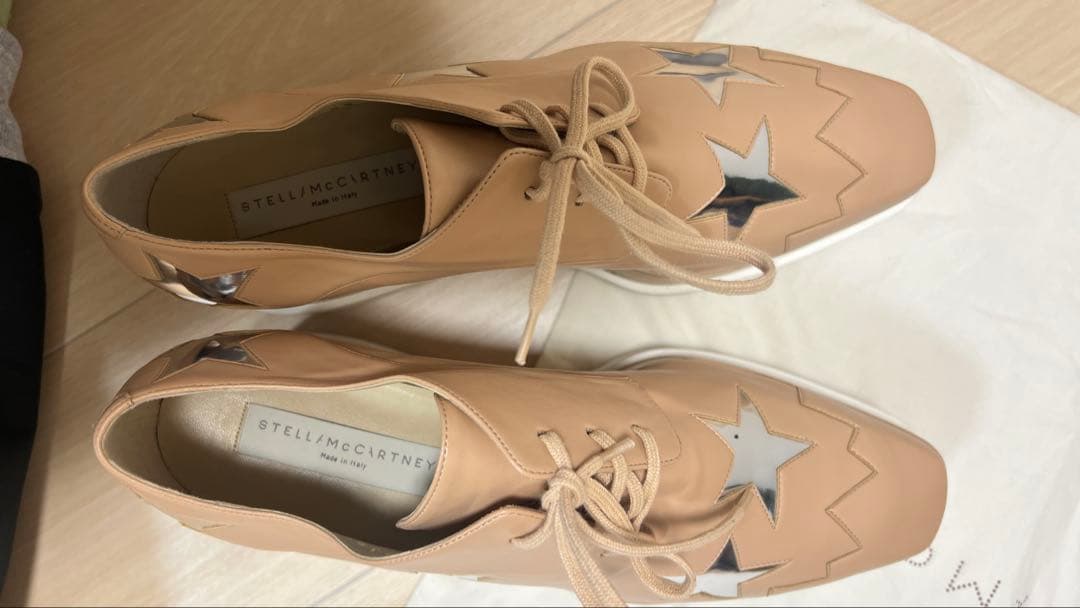 STELLA McCARTNEY ベージュ 厚底シューズ