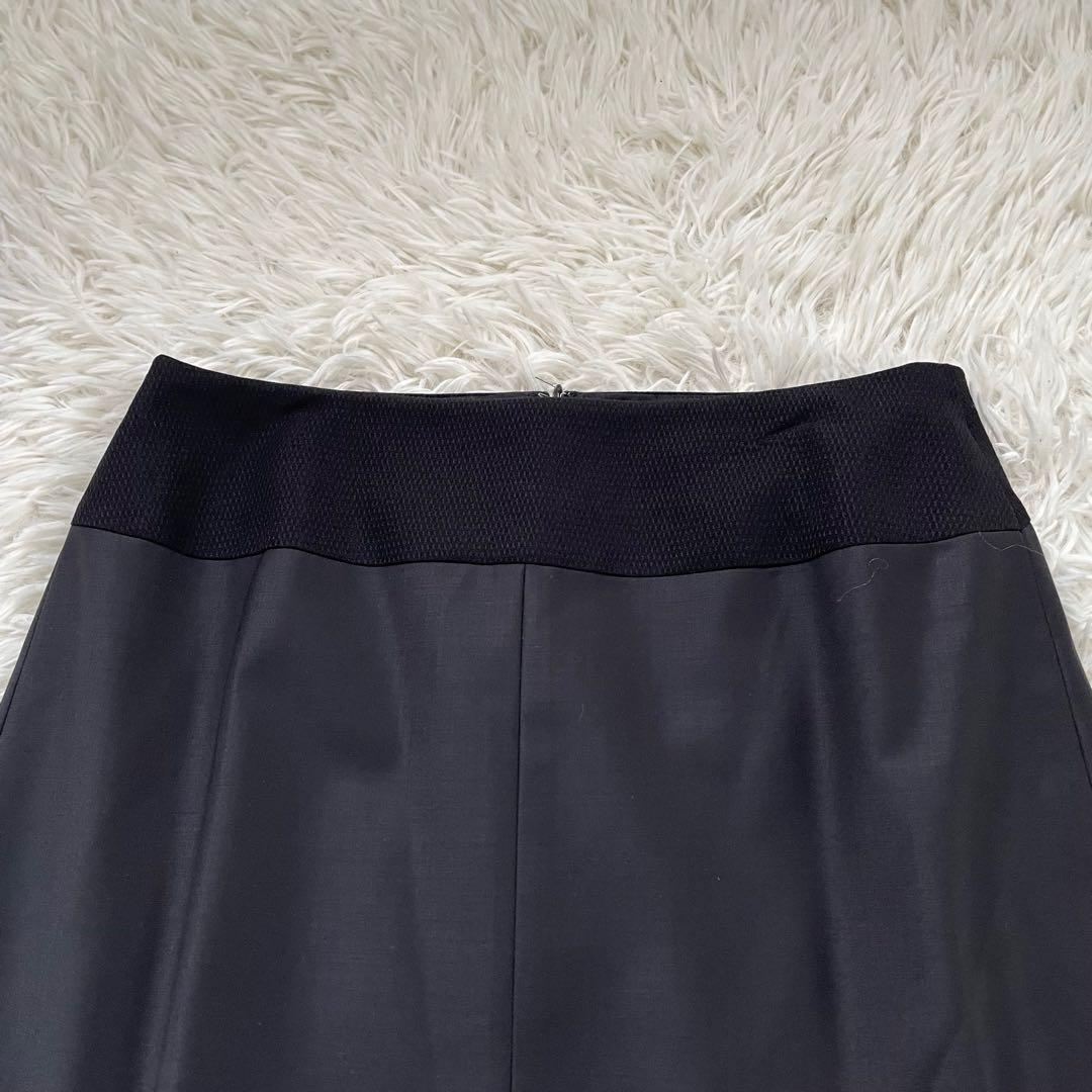 PS Paul Smith ブラックスカートスーツセットアップ上下裏地総柄