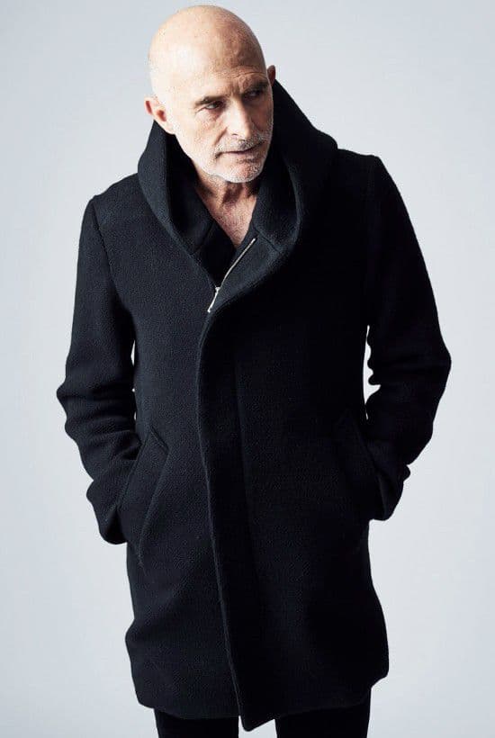 美品✳️1piu1uguale3 ラップネック ウールコート