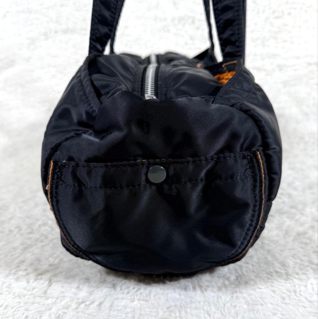 美品 porter タンカーミニボストンバッグ ダッフル ブラック