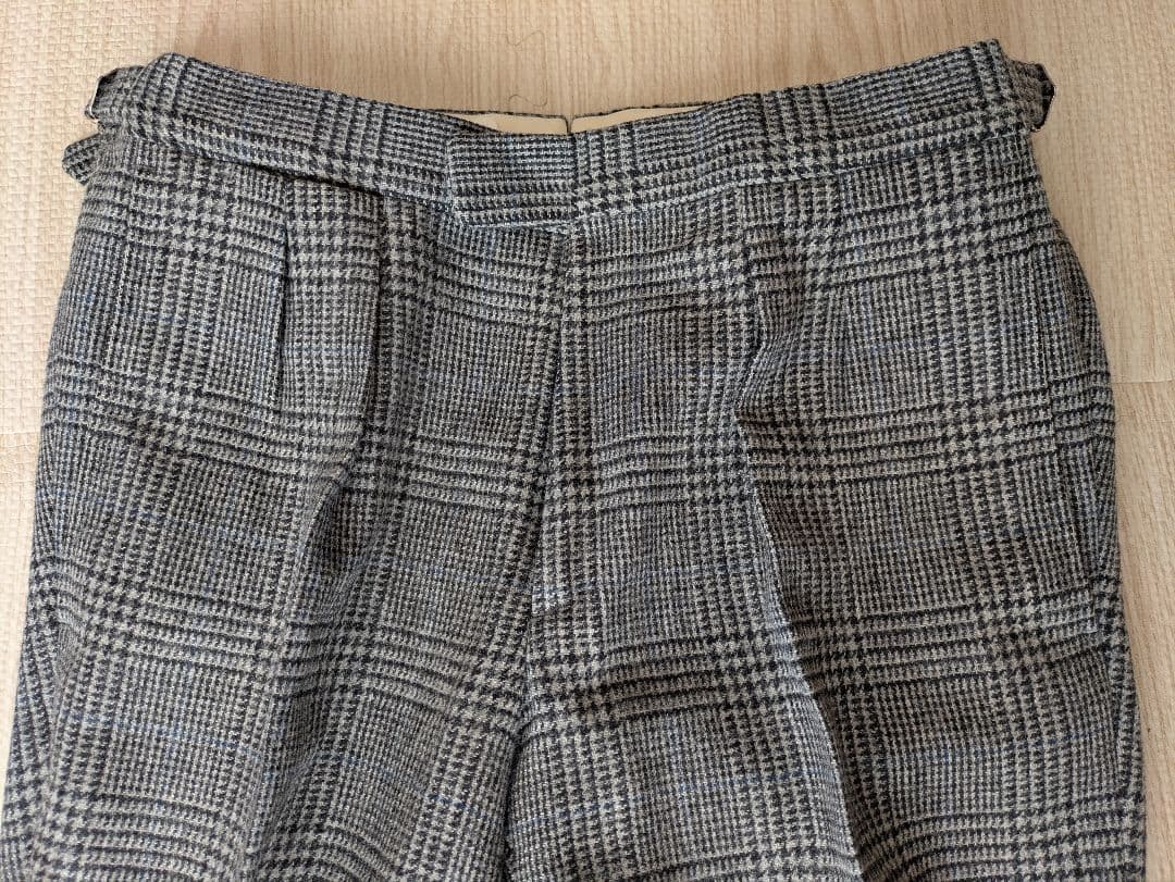 BERNARD ZINS ベルナールザンス スラックス グレー beamsF