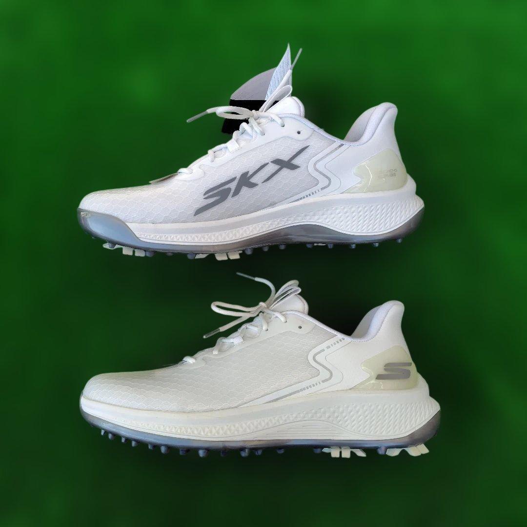 く*ん様 SKECHERS SKX ホワイト ゴルフシューズ