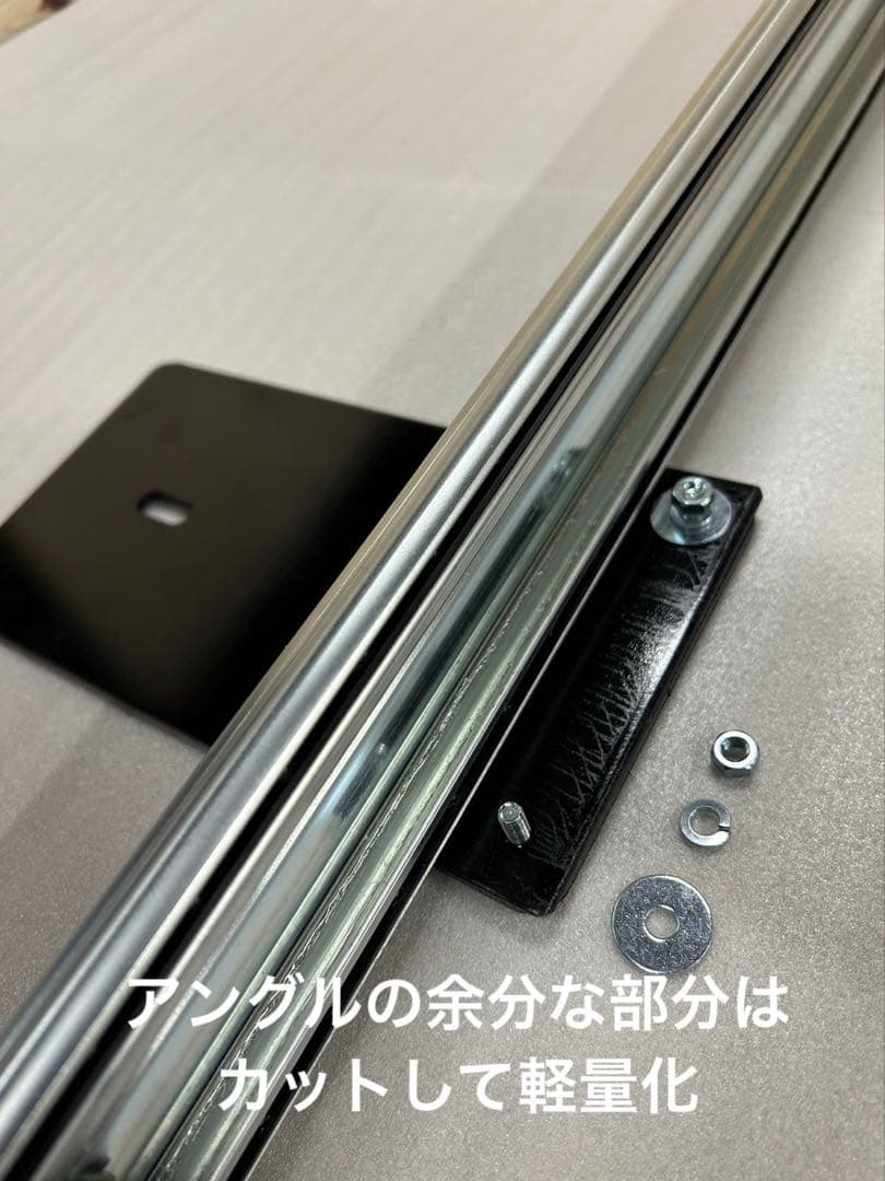 ハイエース スライドフロア 150cm 棚板、フェルト付フルキット送料込