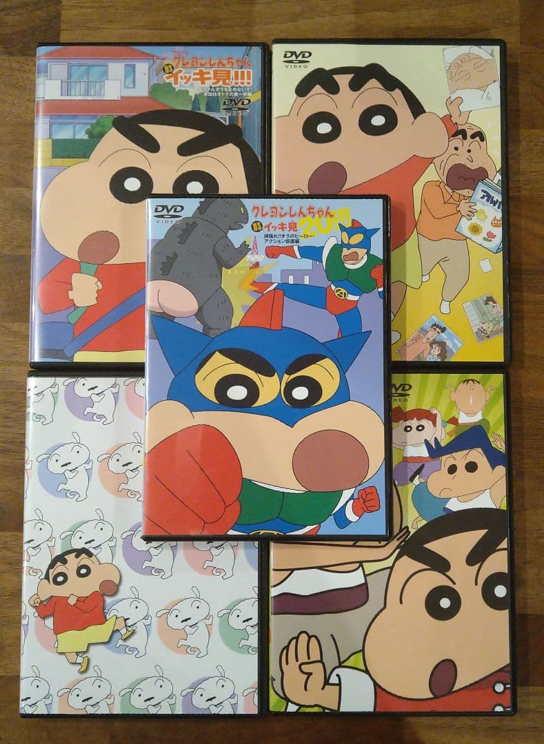 クレヨンしんちゃん　イッキ見　DVD まとめ売り　匿名配送