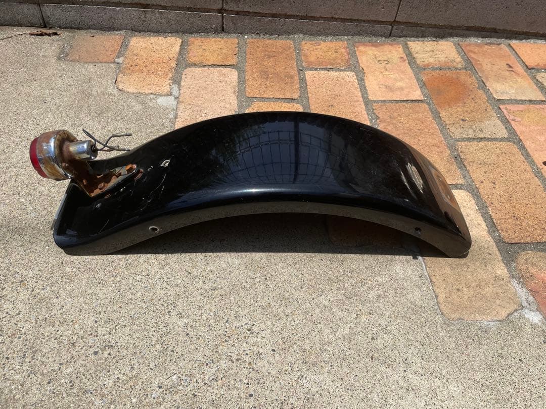 ドラッグスター400用フラットフェンダー