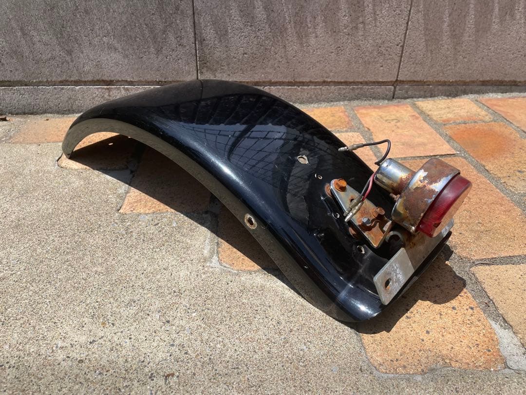 ドラッグスター400用フラットフェンダー