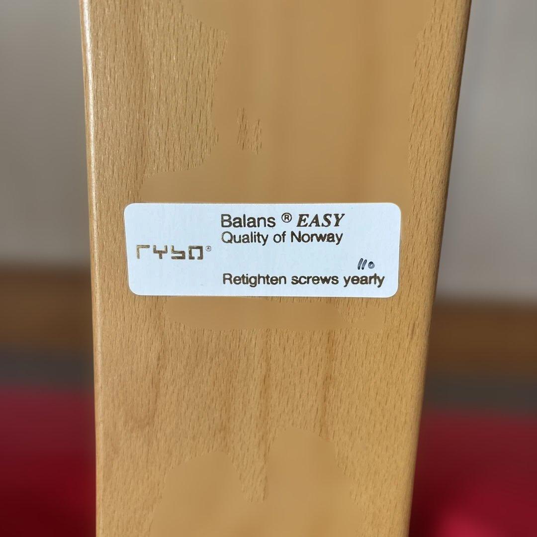 rybo チェア　サカモト　赤カバーつき❶