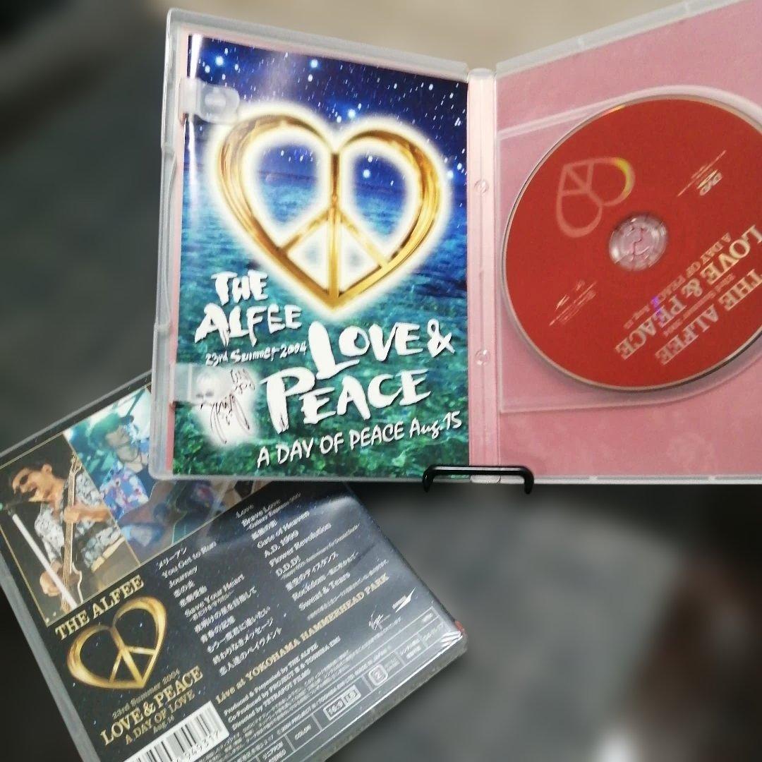 THE ALFEE 2004 LOVE&PEACE 1·2 DVD