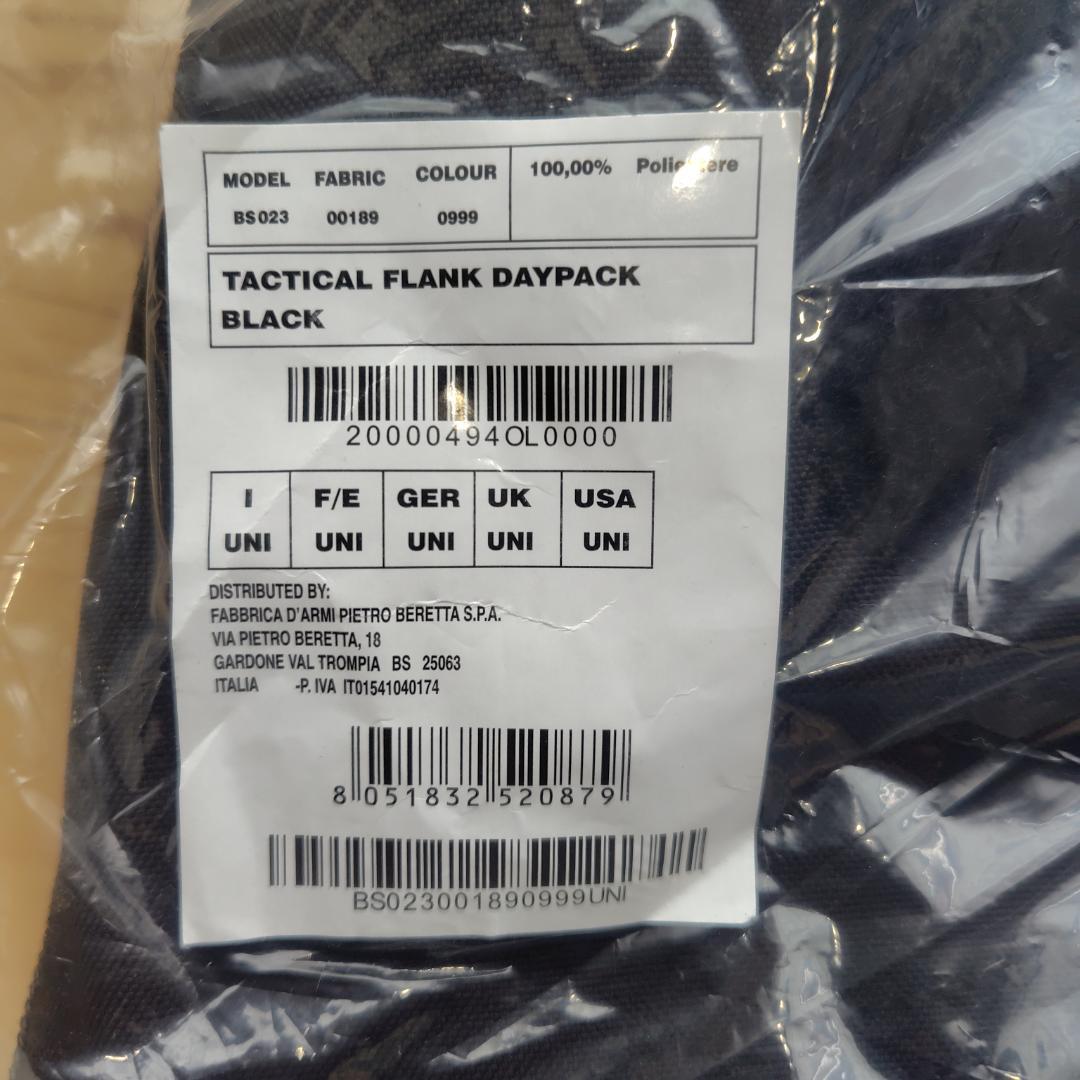 ベレッタ（Beretta） Tactical Flank デイパック（黒）