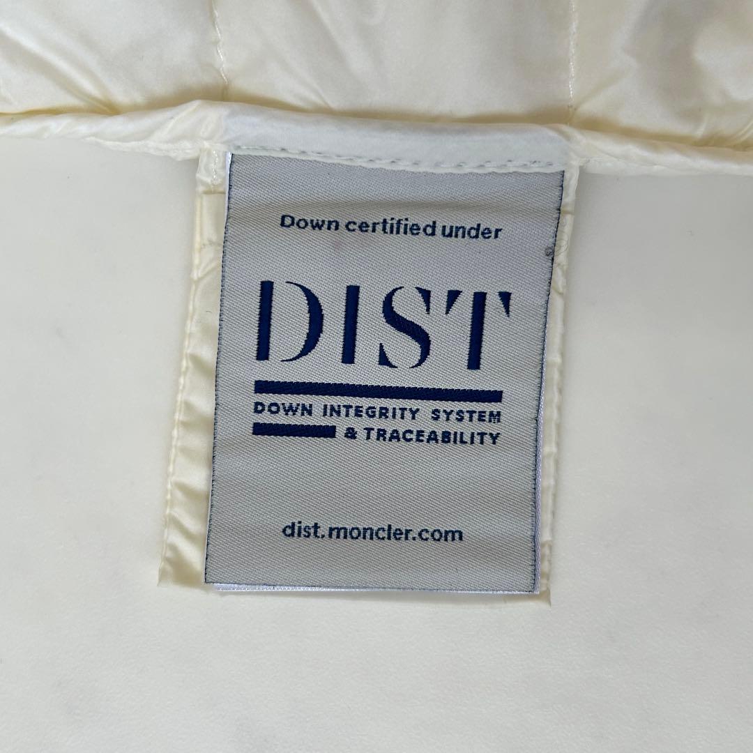 モンクレール 2021年モデル リアーネ ダウンベスト ワッペン ホワイト