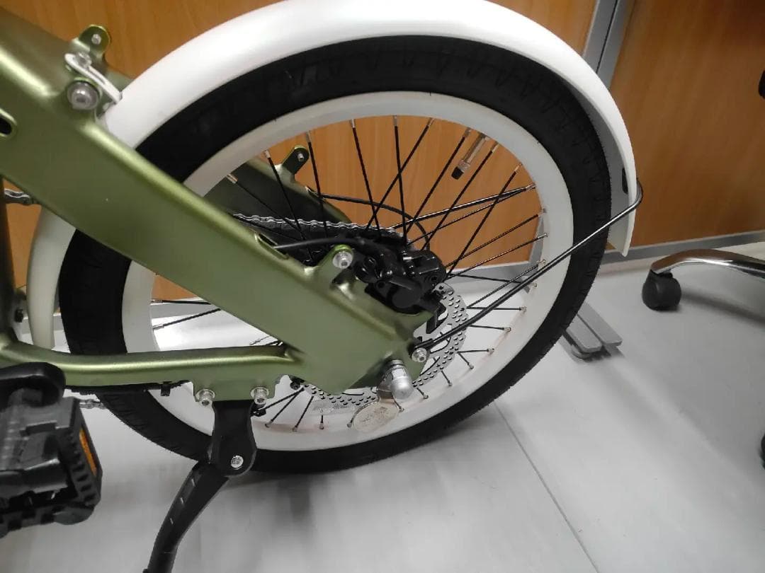 【期間限定セール開催中！】電動アシスト自転車ERWAYA02 ホワイト&グリーン