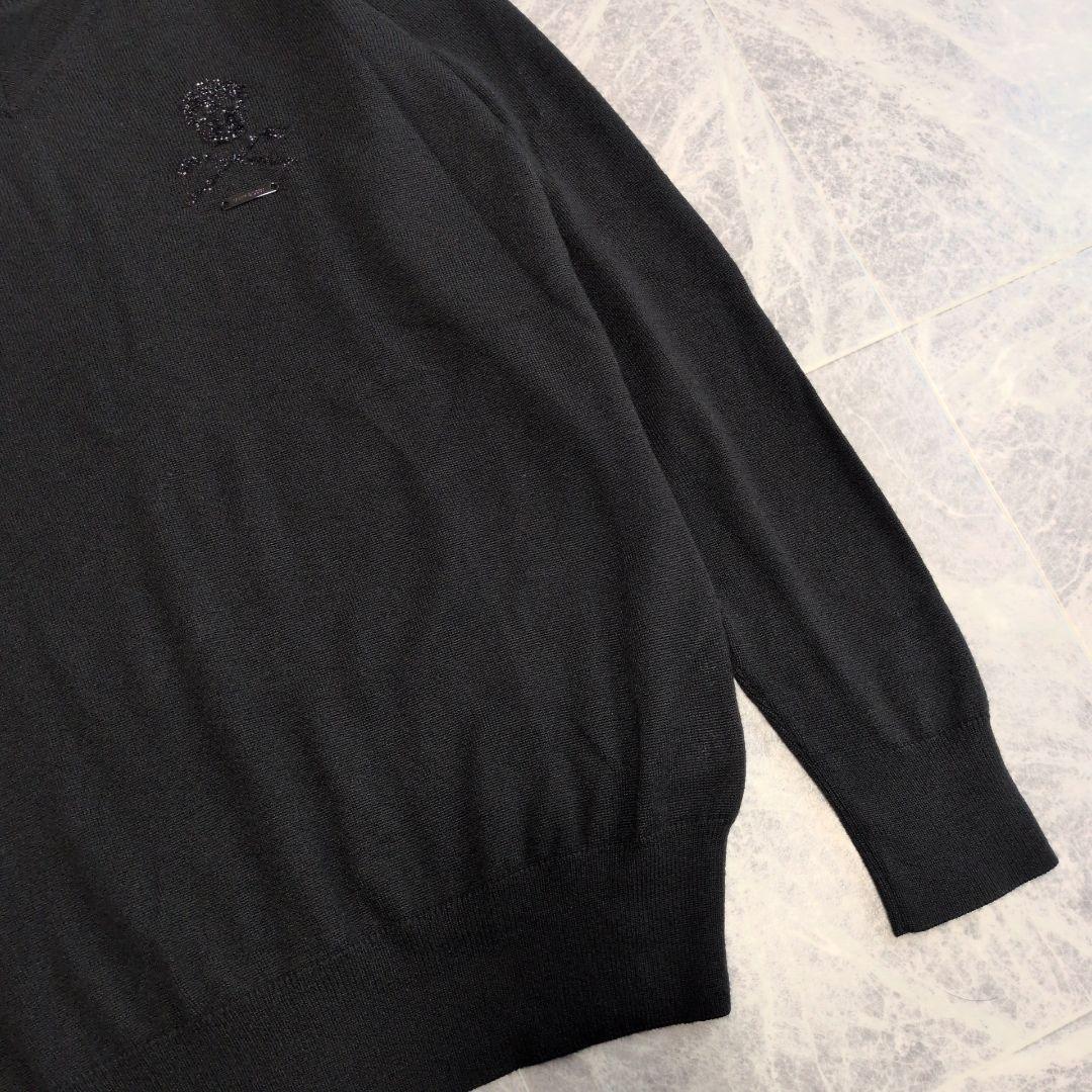 【未使用級】MARK & LONA　マーク＆ロナ セーター 46 M スカル