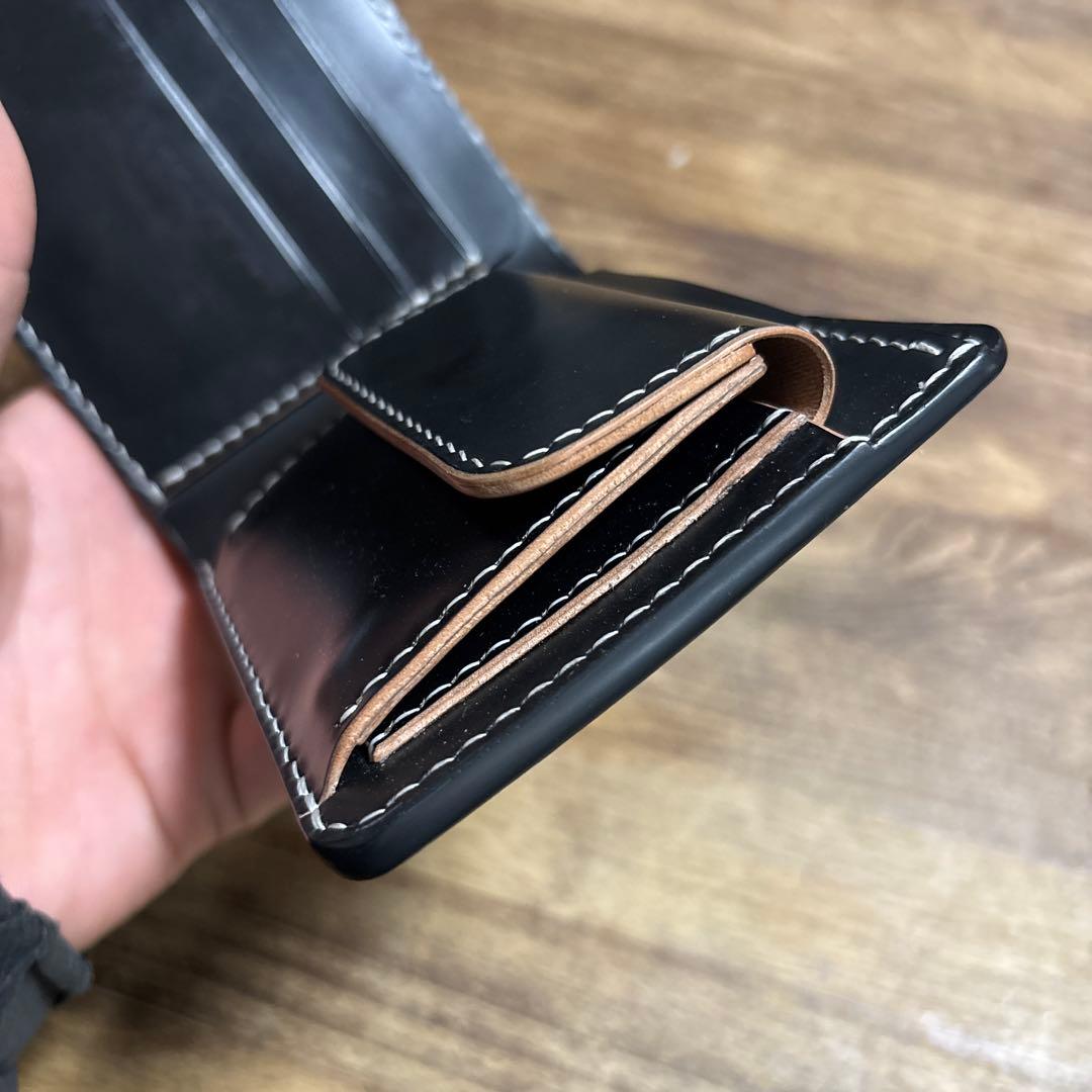 ☆フルコードバン☆新喜皮革☆2つ折り☆ホーウィン☆トラッカー☆コードバン