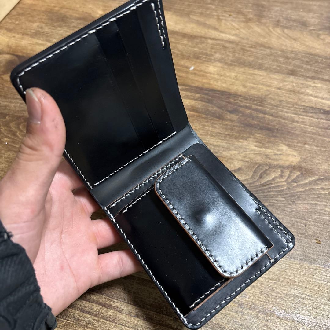 ☆フルコードバン☆新喜皮革☆2つ折り☆ホーウィン☆トラッカー☆コードバン