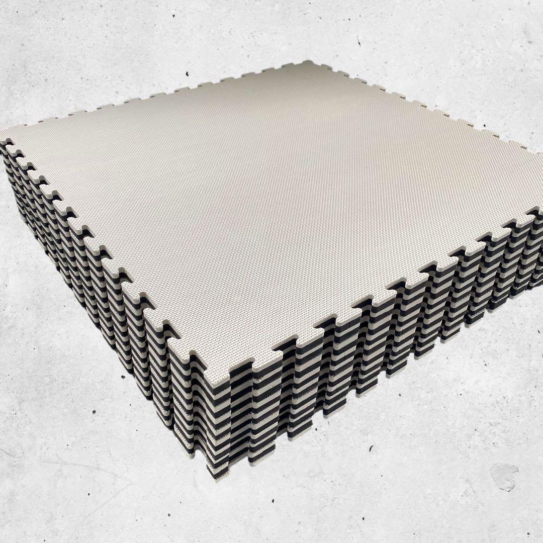 ジョイントマット白黒10枚静岡県個人宅送料込み