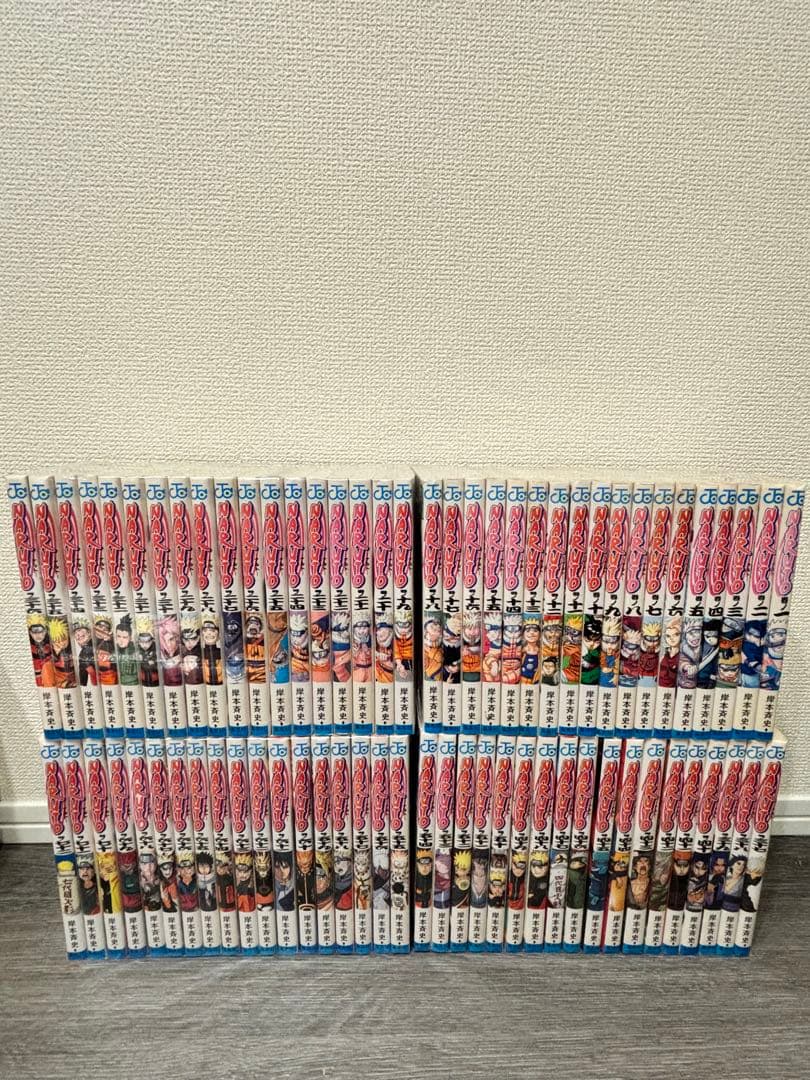 (今週価格)NARUTO 全72巻セット特別版(全巻初版)+外伝,オマケ(初版)