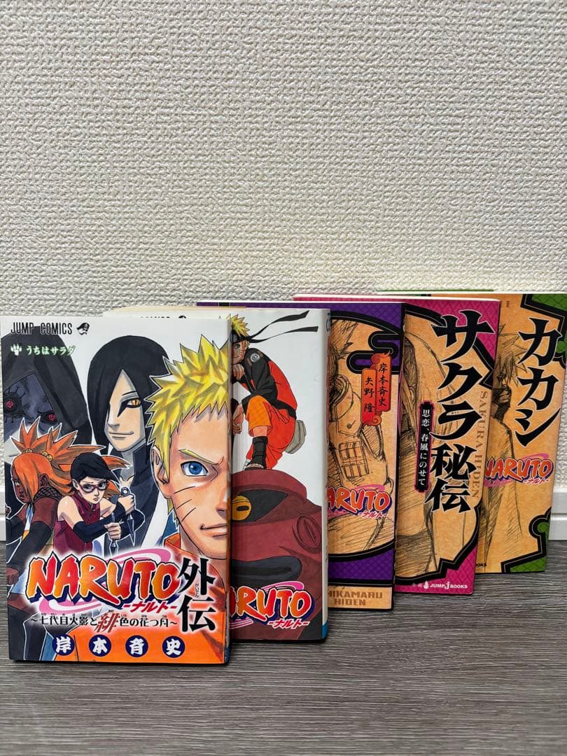 (今週価格)NARUTO 全72巻セット特別版(全巻初版)+外伝,オマケ(初版)
