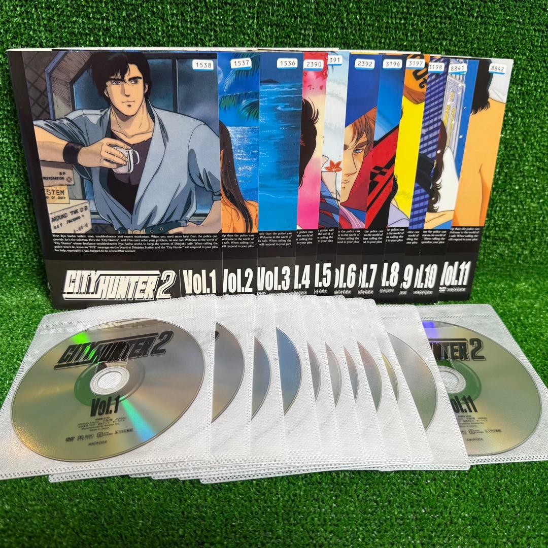 【DVD】シティハンター・全26巻(1期〜4期)+ルパン三世VSキャッツアイ