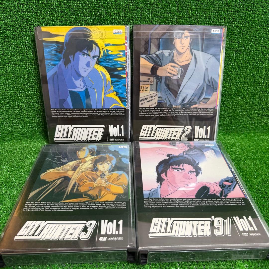【DVD】シティハンター・全26巻(1期〜4期)+ルパン三世VSキャッツアイ
